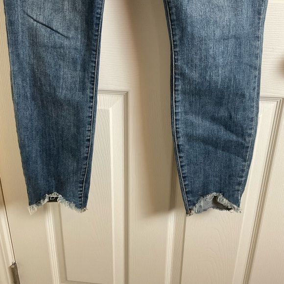 KUT from the Kloth Carlo Raw Hem Ankle Skinny Jeans size 14 - Picture 4 of 8